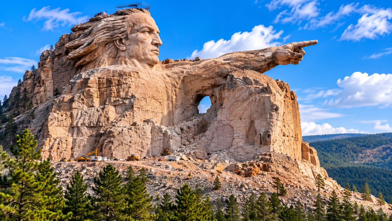 Monumento de Cavalo Louco impressiona o mundo e segue em construção há mais de sete décadas Por Redação | Aliança Business Revista Uma das maiores obras monumentais do planeta continua chamando a atenção pela grandiosidade e pelo significado histórico. Localizado nas Black Hills, no estado da Dakota do Sul (EUA), o Crazy Horse Memorial (Memorial de Cavalo Louco) está sendo esculpido diretamente em uma montanha de granito desde 1948 e, mesmo após mais de 70 anos de trabalho, ainda não possui uma data oficial para sua conclusão. O projeto homenageia Cavalo Louco (Crazy Horse), importante líder do povo Lakota, reconhecido por sua resistência e defesa dos povos indígenas norte-americanos. Quando finalizado, o monumento deverá alcançar aproximadamente 172 metros de altura e 195 metros de comprimento, tornando-se significativamente maior que o famoso Monte Rushmore, também localizado na mesma região dos Estados Unidos. A obra foi idealizada pelo líder indígena Henry Standing Bear, que convidou o escultor Korczak Ziolkowski para desenvolver um memorial que representasse a história e a cultura dos povos indígenas. Após a morte do escultor, em 1982, o trabalho passou a ser conduzido por sua família e pela Crazy Horse Memorial Foundation, mantendo viva a missão iniciada há décadas. Até o momento, o rosto de Cavalo Louco já foi concluído e outras partes da escultura continuam sendo trabalhadas. O memorial também abriga museus, espaços culturais e programas educacionais dedicados à preservação da história e das tradições dos povos originários da América do Norte. Mais do que uma impressionante obra de engenharia, o Crazy Horse Memorial representa um símbolo de reconhecimento histórico, identidade cultural e perseverança, reunindo gerações de profissionais em um projeto que continua evoluindo ano após ano. --- Nota Editorial Esta matéria foi produzida a partir de informações públicas divulgadas por fontes especializadas e pela instituição responsável pelo memorial. O conteúdo foi reescrito e contextualizado pela Aliança Business Revista, preservando o compromisso com a informação responsável e o respeito aos direitos autorais. A matéria também será publicada no portal da Rádio VIP Online, fortalecendo a parceria entre os dois veículos na divulgação de conteúdos sobre cultura, história, tecnologia e atualidades. Aliança Business Revista Aliança que conecta, conteúdo que transforma. Rádio VIP Online A sua conexão com Deus.